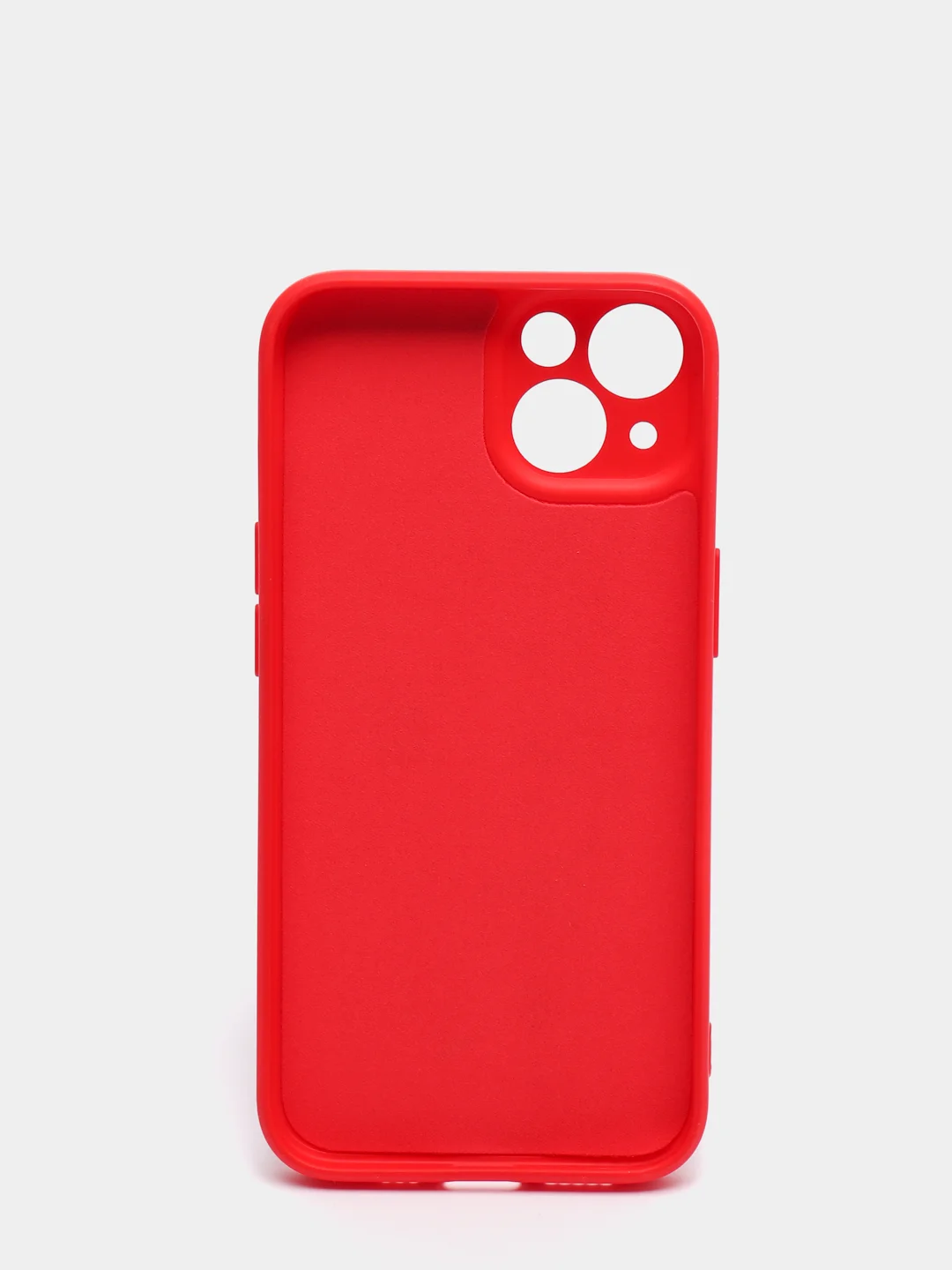 Красный чехол с защитой камеры и мягкой подкладкой для iPhone 13 / 13 Pro / 12 Pro, 12 Pro Max, 11