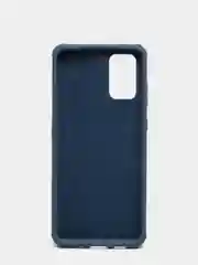 Синий чехол Samsung S20+, силиконовый