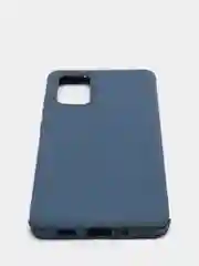Синий чехол Samsung S20+, силиконовый