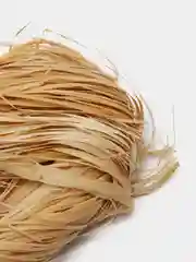 Бежевый мочалка лыковая KIBER KIBET