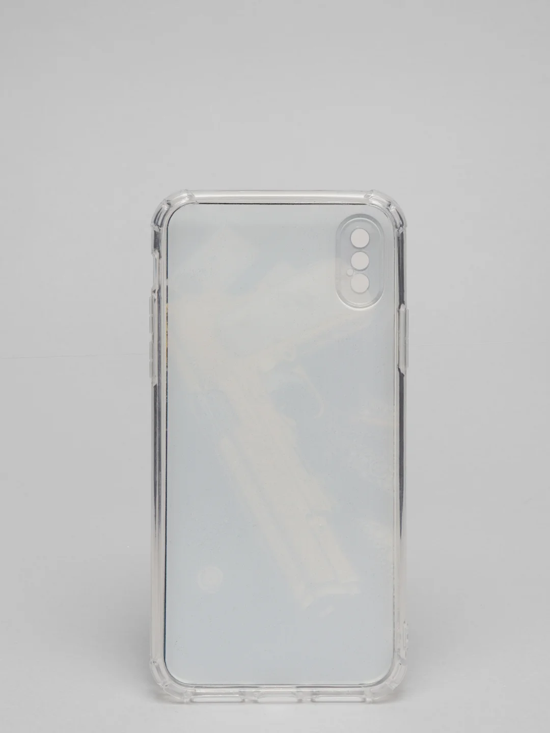 Золотой чехол Apple iPhone X / Xs чехол силиконовый с рисунком