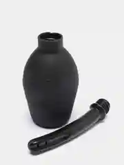 Черный клизма для очистки кишечника, Груша клизма для анального душа перед сексом  4 размера