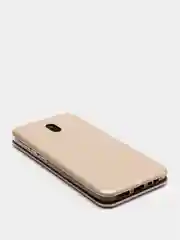 Золотой чехол книжка на Xiaomi Redmi 8A, Сяоми Редми 8А
