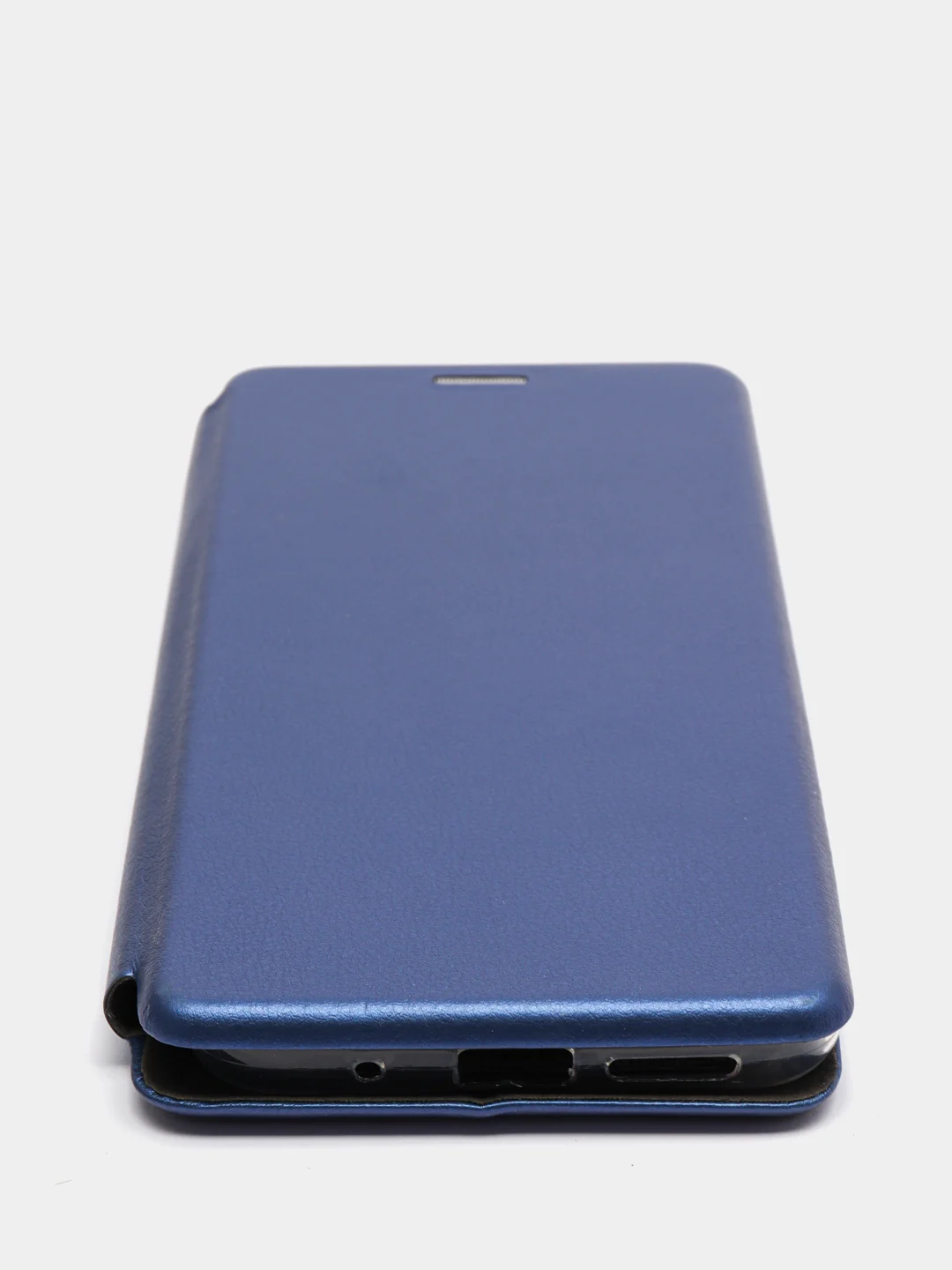 Темно-синий чехол-книжка Xiaomi Redmi 12, 12С,9C,9A,9,7,7A,8,8A,4X,10, Note 12, 9,9S,9Pro,8/8 Pro,7,8T