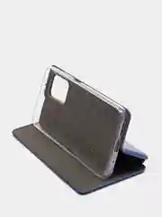 Темно-синий чехол-книжка Xiaomi Redmi 12, 12С,9C,9A,9,7,7A,8,8A,4X,10, Note 12, 9,9S,9Pro,8/8 Pro,7,8T