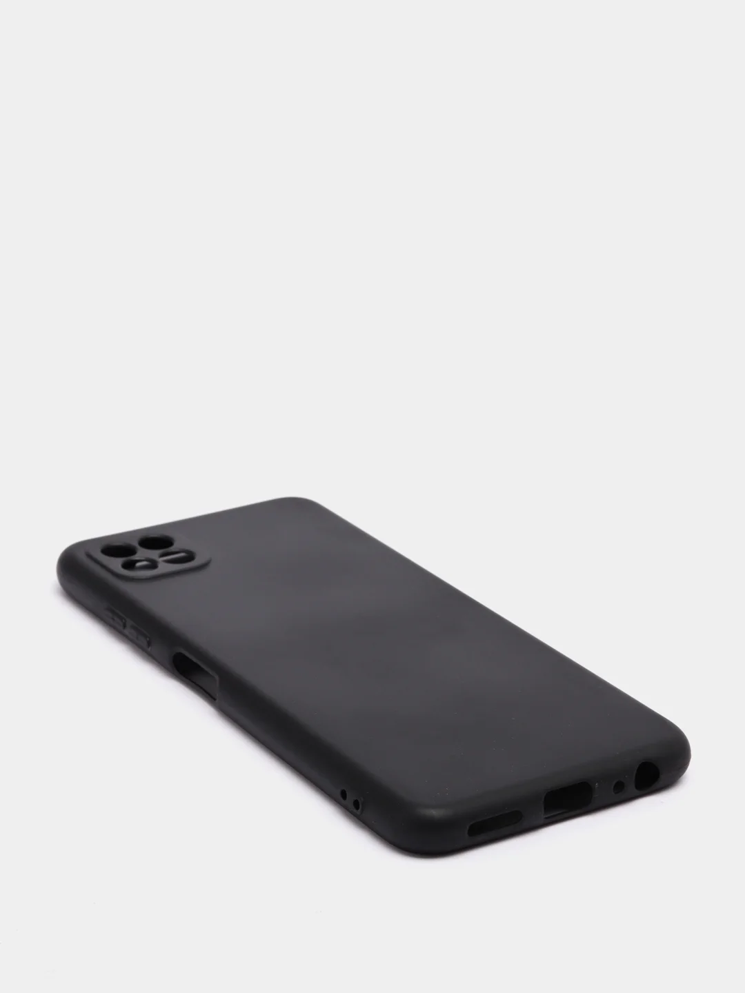 Черный чехол Samsung Galaxy A22s 5G / A22 5G, Самсунг Галакси А22с / А22 5G черный, силиконовый