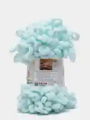 Мятный пряжа Alize Puffy, петельки большие, микрополиэстер, 100 г, 9 м