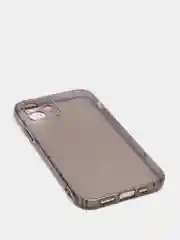 Серый чехол на iPhone 13, 12, 11, 7, 8, SE 2020, Plus, X, XS, XR, Max, Pro, mini, прозрачный