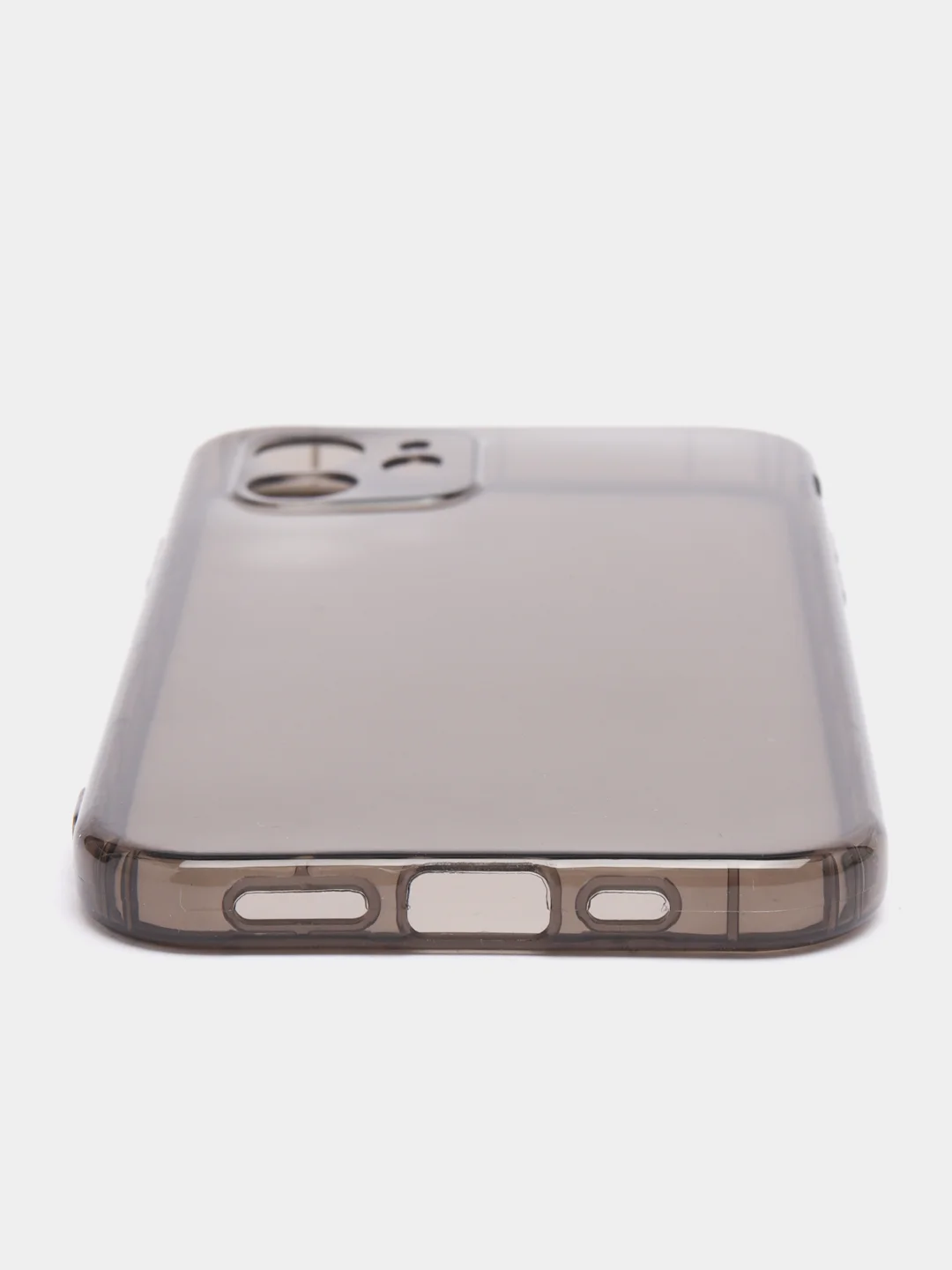 Серый чехол на iPhone 13, 12, 11, 7, 8, SE 2020, Plus, X, XS, XR, Max, Pro, mini, прозрачный