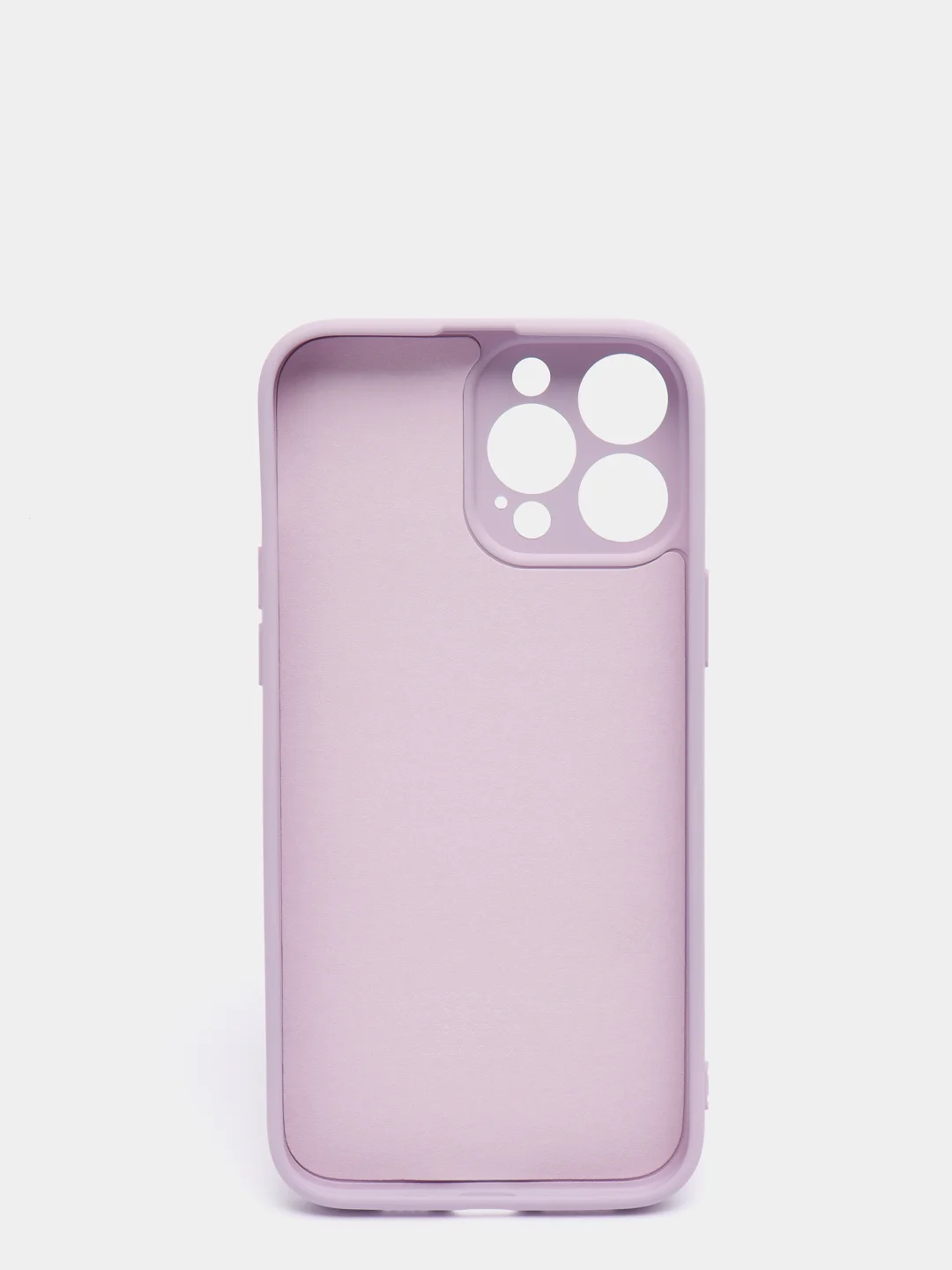 Лавандовый чехол iPhone 13 Pro Max, силиконовый на айфон про макс