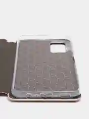 Золотой чехол-книжка для Samsung Galaxy A03s