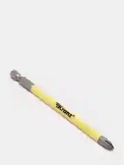Бита для шуруповерта KRANZ PH2 25-150 мм, сталь S2, магнитная