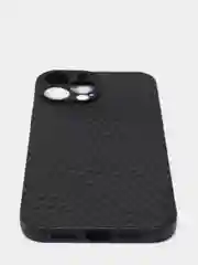 Чехол для iPhone 13 / 13PRO / 13PROMAX с защитой камеры, карбон , черный