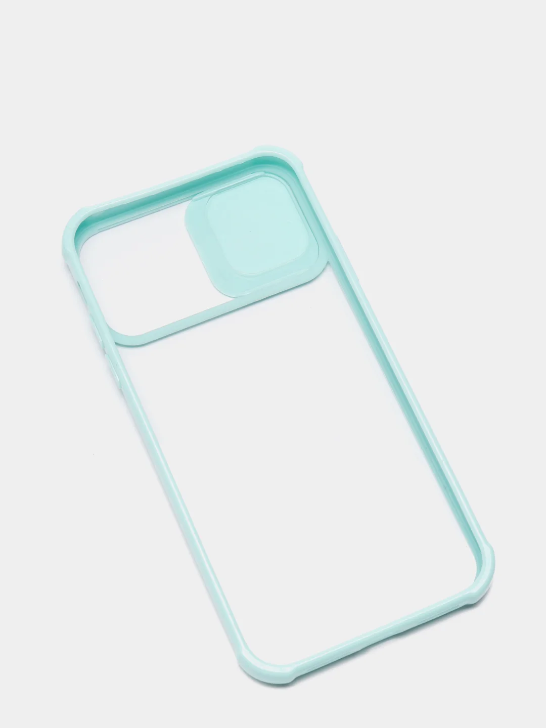 Бирюзовый чехол для iPhone 11. 12/12 PRO. 12 PRO MAX Противоударный усиленными углами