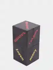 Черный игровые кубики, набор для взрослых