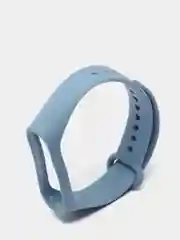 Небесно-голубой ремешок силиконовый для браслета Xiaomi Mi Band 3, 4