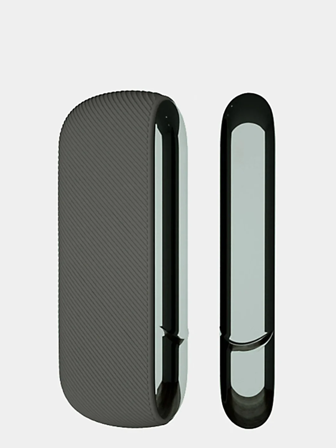 Серый чехол с панелью для  IQOS 3.0/3 DUO (21 цвет)