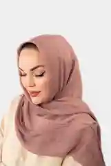 Шарф Жатка женский, хлопковый, однотонный