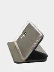 Черный чехол книжка Samsung Galaxy A8+ (A8 Plus) (SM-A730F), Самсунг Галакси А8+ (А8 Плюс)