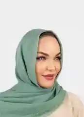 Шарф Жатка женский, хлопковый, однотонный