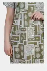 Платье женское из хлопка, большие размеры