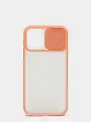 Розовый чехол с защитой камеры для iPhone 11. 11 PRO MAX. 12/12 PRO. 12 PRO MAX    (Матовый Чехол)