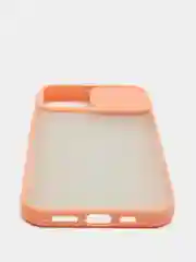 Розовый чехол с защитой камеры для iPhone 11. 11 PRO MAX. 12/12 PRO. 12 PRO MAX    (Матовый Чехол)