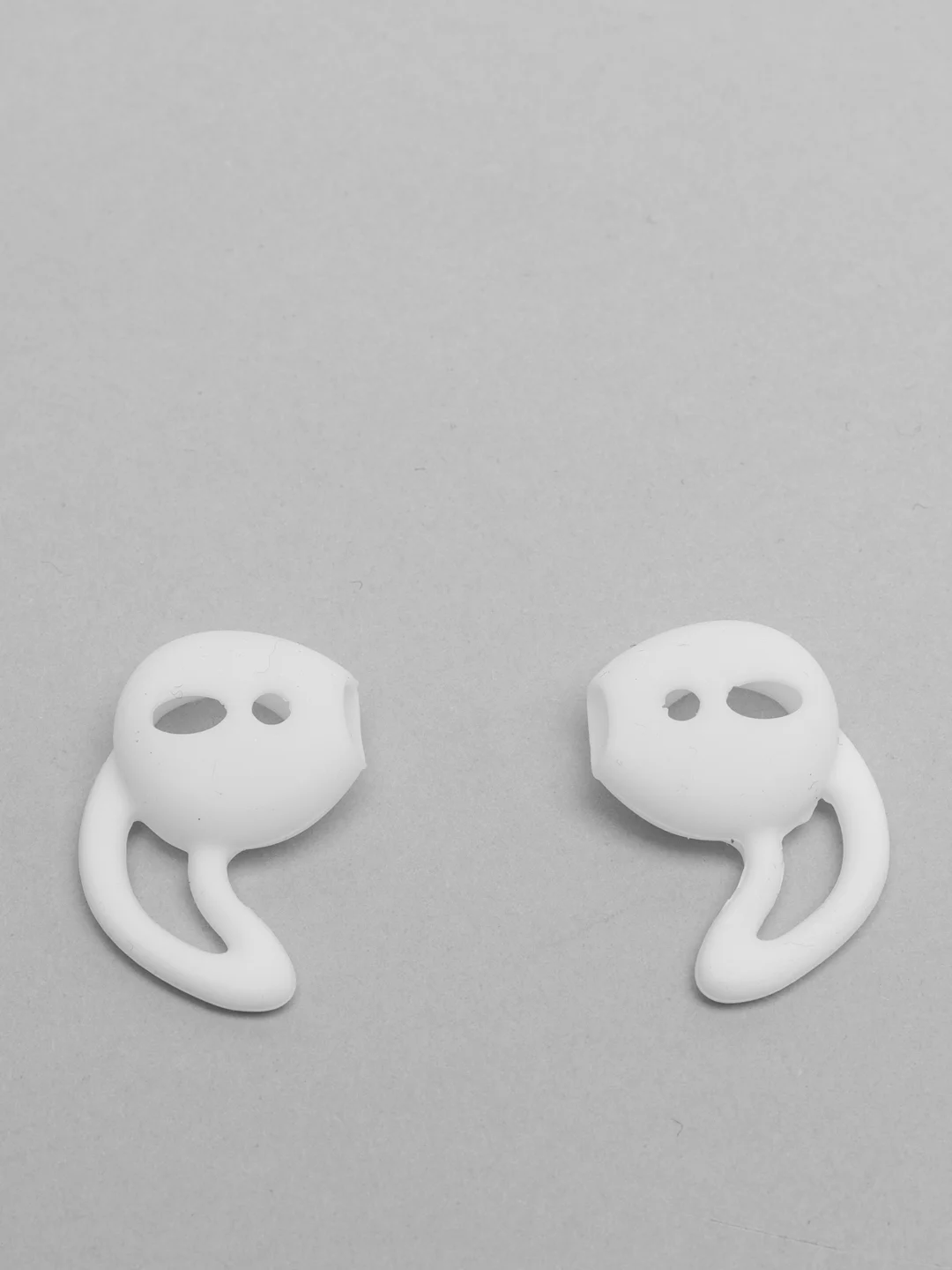 Белый чехол для наушников/Силиконовый держатель наушников/Airpods 1,2, TWS i9S, i10, i14/Haylou