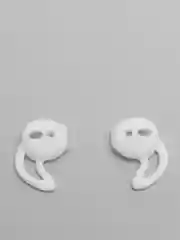 Белый чехол для наушников/Силиконовый держатель наушников/Airpods 1,2, TWS i9S, i10, i14/Haylou