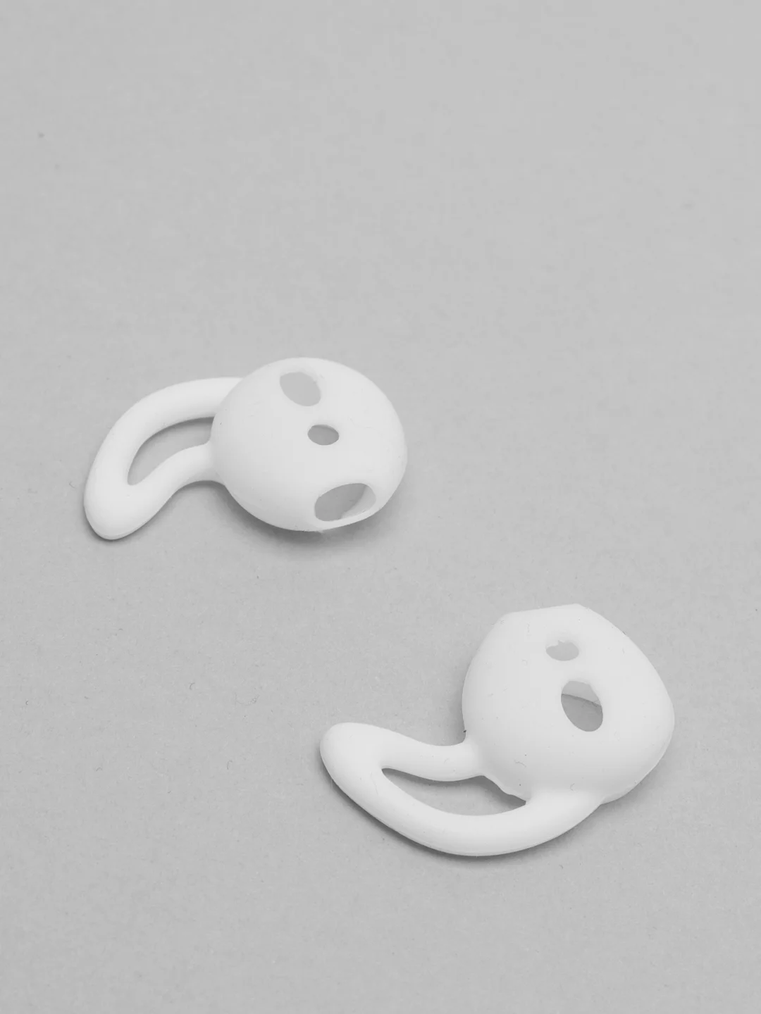Белый чехол для наушников/Силиконовый держатель наушников/Airpods 1,2, TWS i9S, i10, i14/Haylou