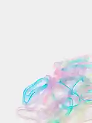 Прозрачный селиконовая РЕЗИНКА ДЛЯ ВОЛОС