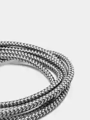 Серый кабель для зарядки X-cable, магнитный, 2.1 А, 360 + магнитный коннектор-разъем