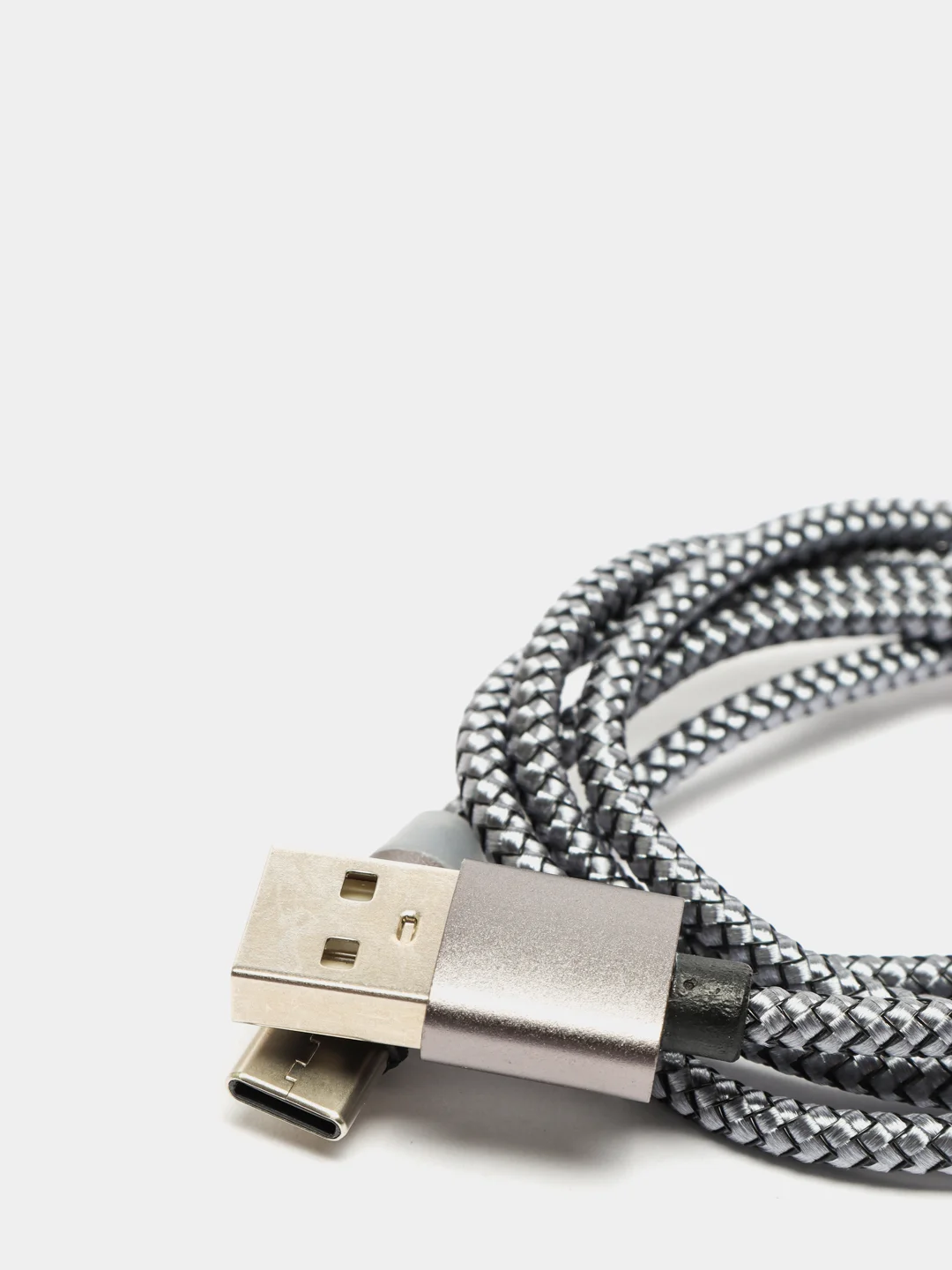 Серый кабель для зарядки X-cable, магнитный, 2.1 А, 360 + магнитный коннектор-разъем