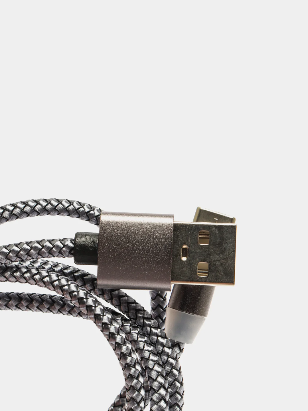 Серый кабель для зарядки X-cable, магнитный, 2.1 А, 360 + магнитный коннектор-разъем