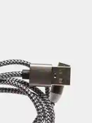 Серый кабель для зарядки X-cable, магнитный, 2.1 А, 360 + магнитный коннектор-разъем