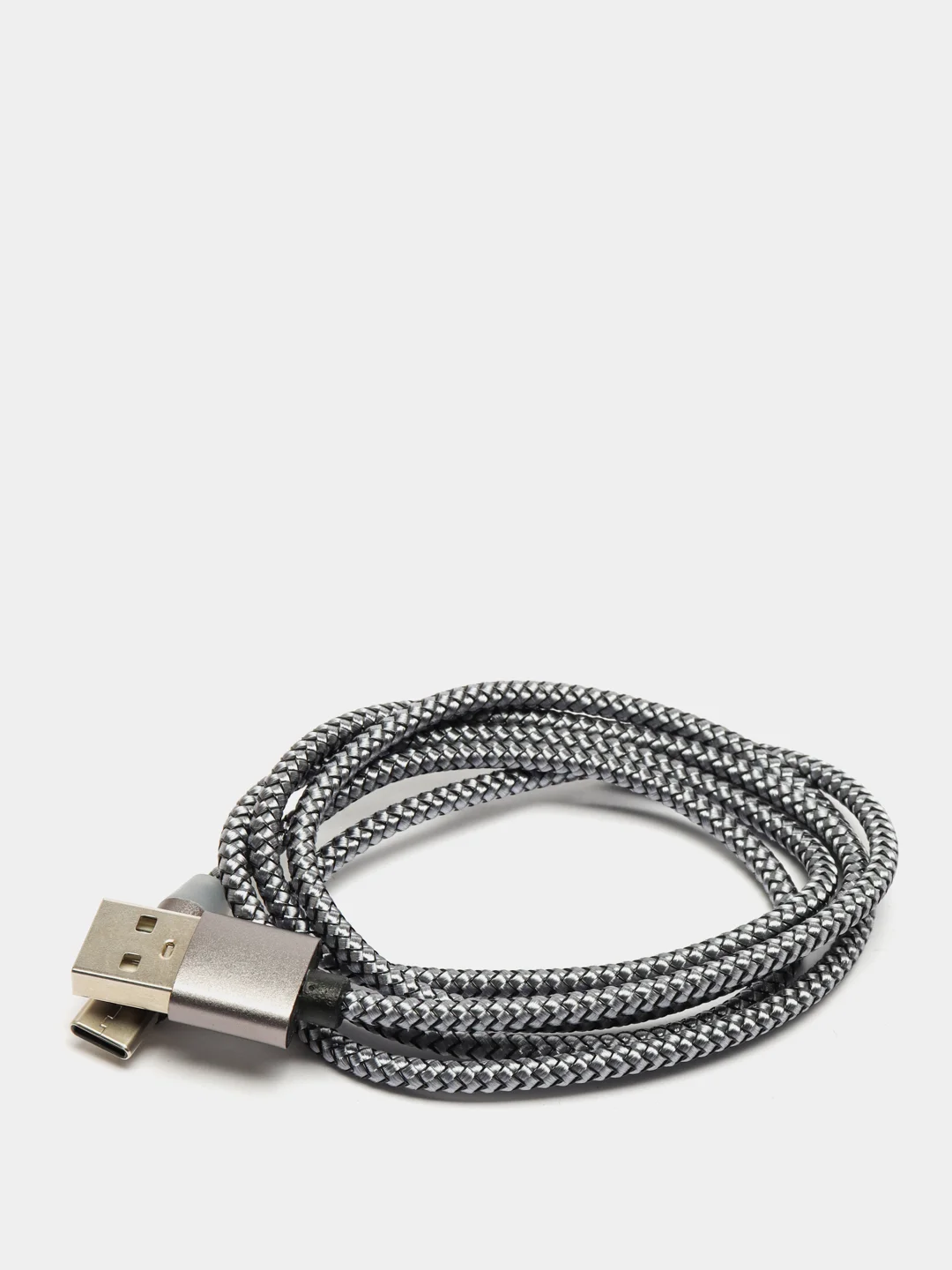 Серый кабель для зарядки X-cable, магнитный, 2.1 А, 360 + магнитный коннектор-разъем