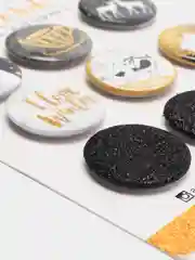 Черный топсы для скрапбукинга