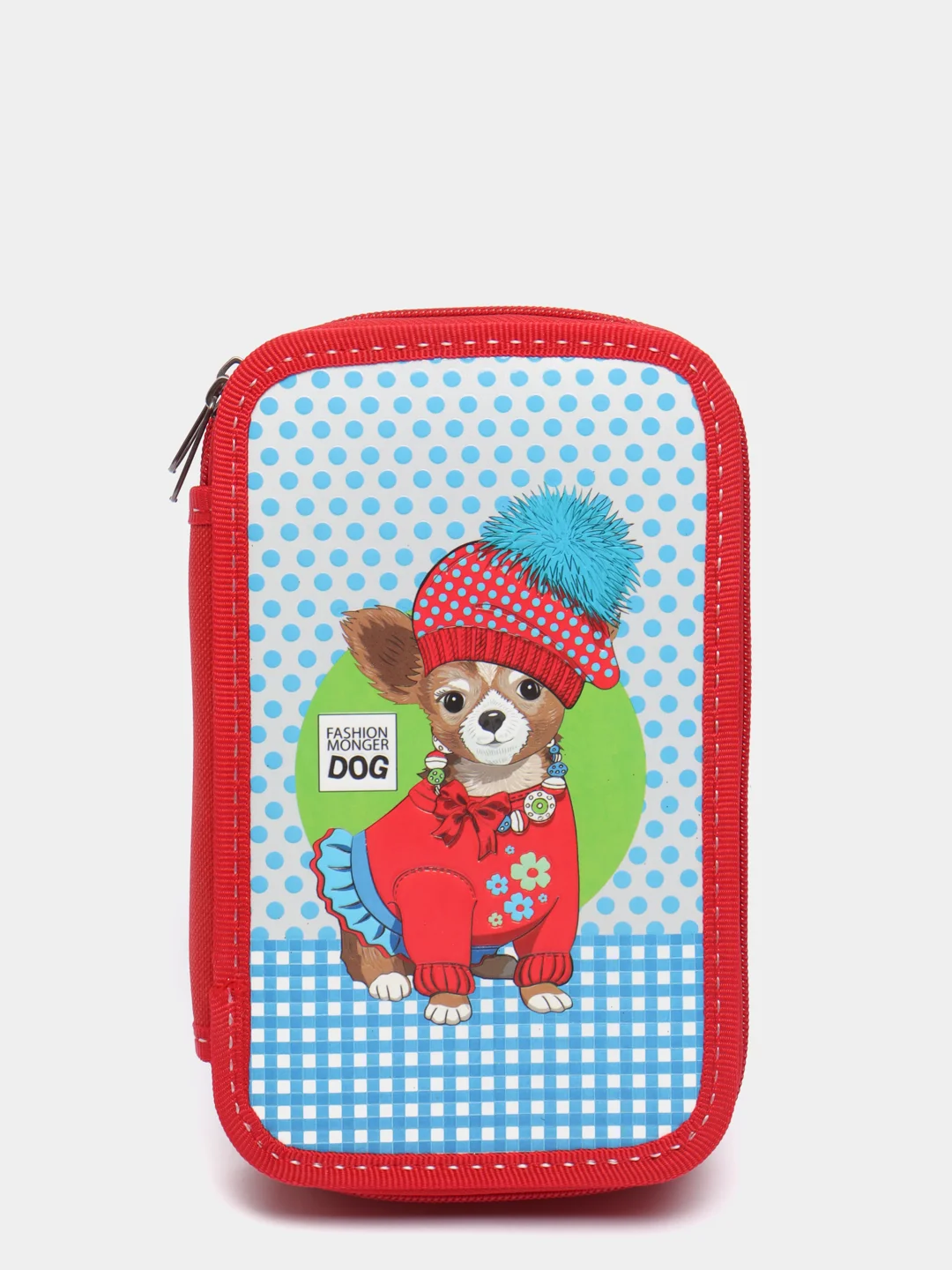 Пенал "Fashion Dog", 2-секционный