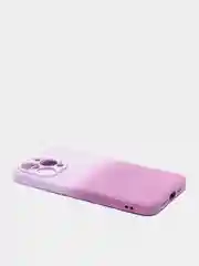 Тёмно-розовый чехол градиентный для iPhone XR 11 12 13 Pro Max mini силиконовый айфон про макс