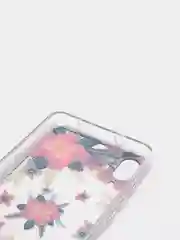 Розовый чехол Xiaomi Redmi 7A, Сяоми Редми 7А, прозрачный с рисунком