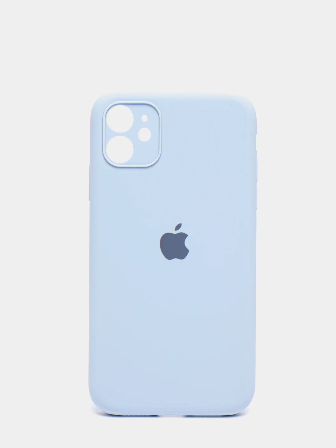 Ледяной чехол Silicone Case для iPhone 13 /11/12/12 ProMax с защитой камеры с бархатной подкладкой