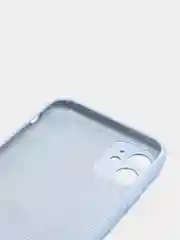 Ледяной чехол Silicone Case для iPhone 13 /11/12/12 ProMax с защитой камеры с бархатной подкладкой