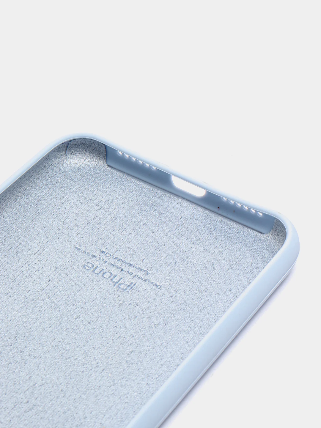 Ледяной чехол Silicone Case для iPhone 13 /11/12/12 ProMax с защитой камеры с бархатной подкладкой