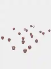 Коричневый бусины резиновые стопорные