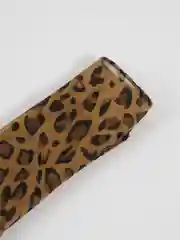 Золотистый хаки платок леопардовый / Женский платок на голову, шею, плечи, сумку / Легкий шарф
