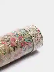 Клейкие WASHI-ленты для декора "Цветочный микс", 15 мм х 3 м, 7 шт