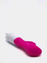 Розовый вибратор двойной, для стимуляции клитора