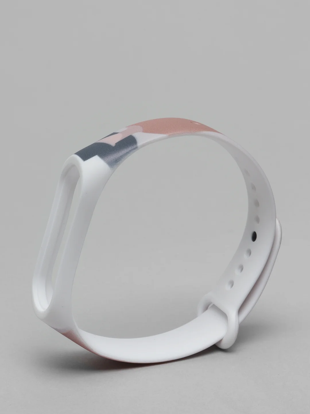 Шоколадный ремешок для Xiaomi Mi Band 3, 4, 5, 6 силиконовый