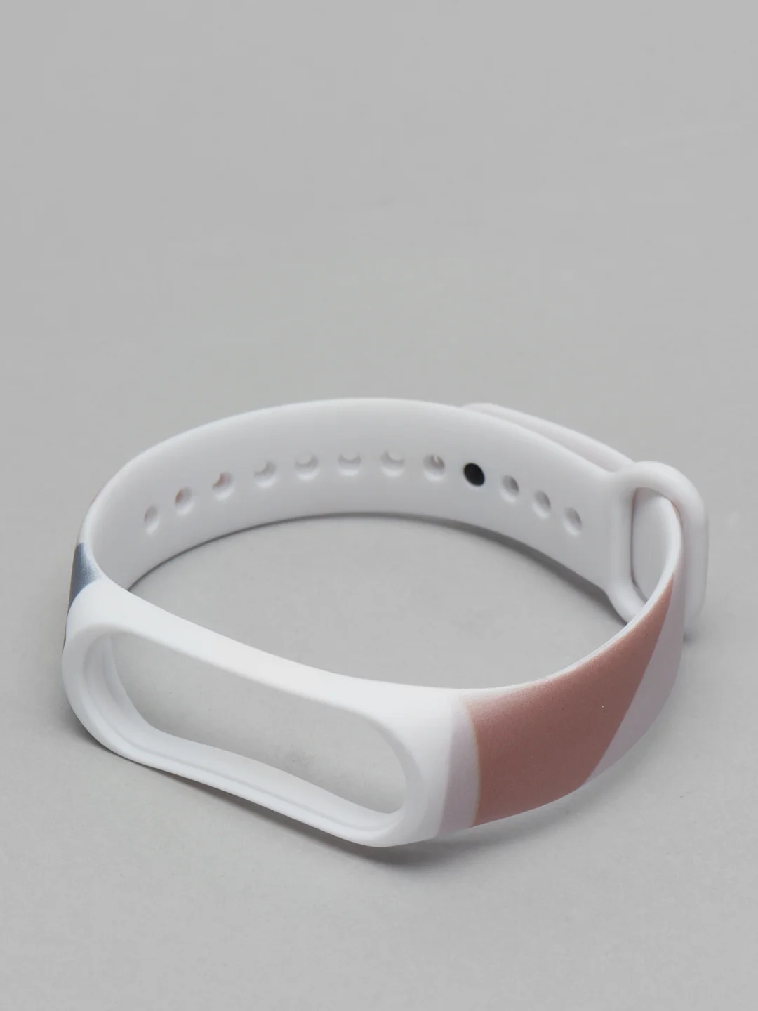 Шоколадный ремешок для Xiaomi Mi Band 3, 4, 5, 6 силиконовый