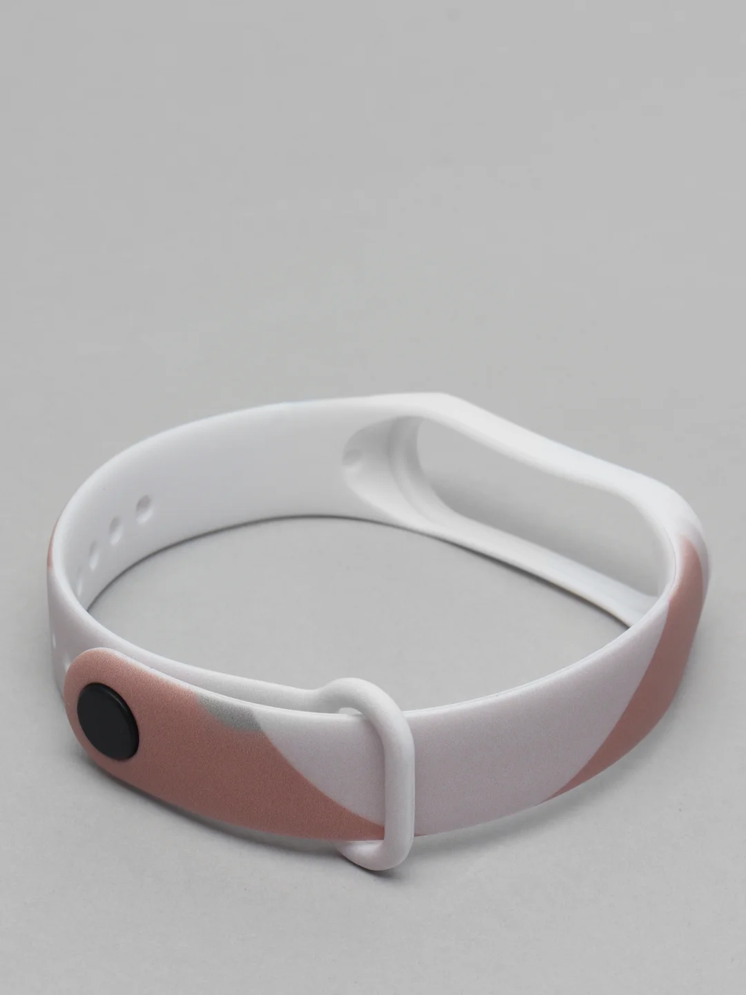 Шоколадный ремешок для Xiaomi Mi Band 3, 4, 5, 6 силиконовый